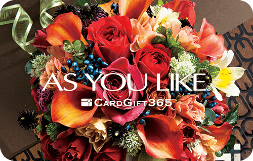 AS YOU LIKEのカードギフト