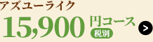 アズユーライク15,900円コース