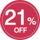 21%off