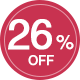 26%off