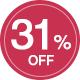 31%off