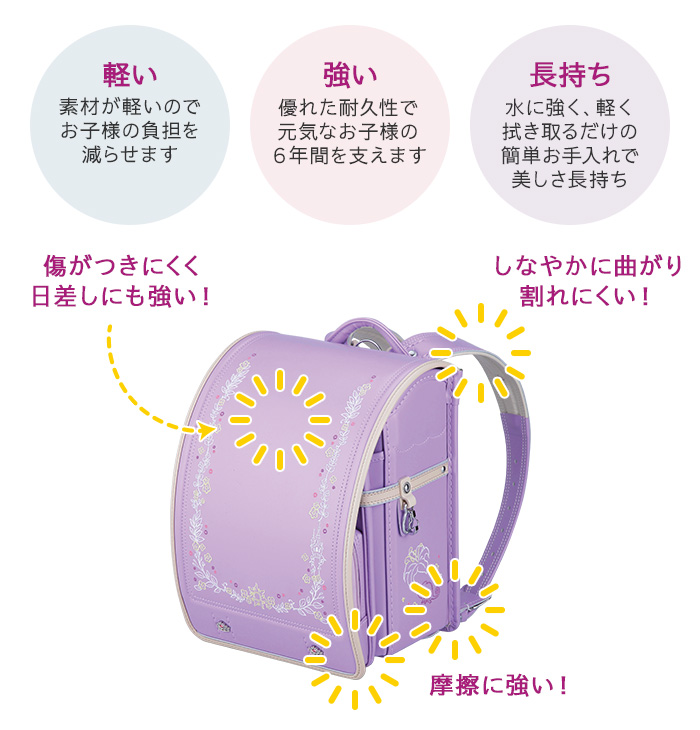 軽い、強い、長持ち。軽さの秘密は「ナイロン中空繊維」