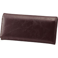 イルムス　シンプル長財布 ブラウン 