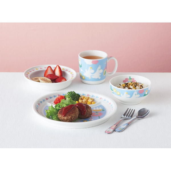 ムーミン　ベビーキッズ食器　４ピースセットのサムネイル画像1