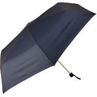 ＵＶ晴雨兼用　大寸耐風式軽量ミニ傘 ネイビー 
