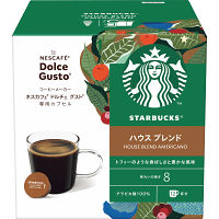 スターバックス　ハウスブレンド　ネスカフェ　ドルチェグスト専用カプセル（１２Ｐ）
