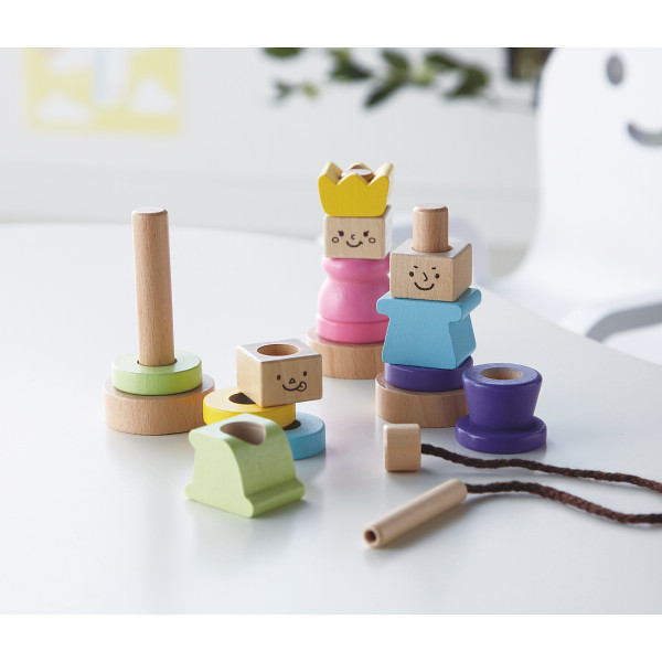 ウッディプッディ　きせかえつみき３点セットのサムネイル画像1