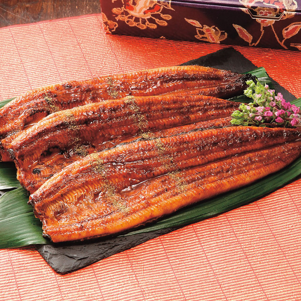 鰻楽　国産うなぎ蒲焼（長焼）（３尾）のサムネイル画像1