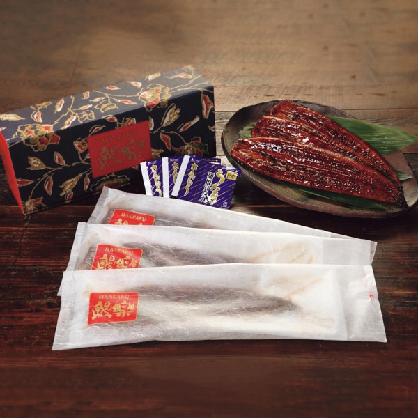 鰻楽　国産うなぎ蒲焼（長焼）（３尾）のサムネイル画像3