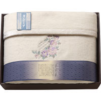 泉州匠の彩　カシミヤ混ウール綿毛布（毛羽部分）
