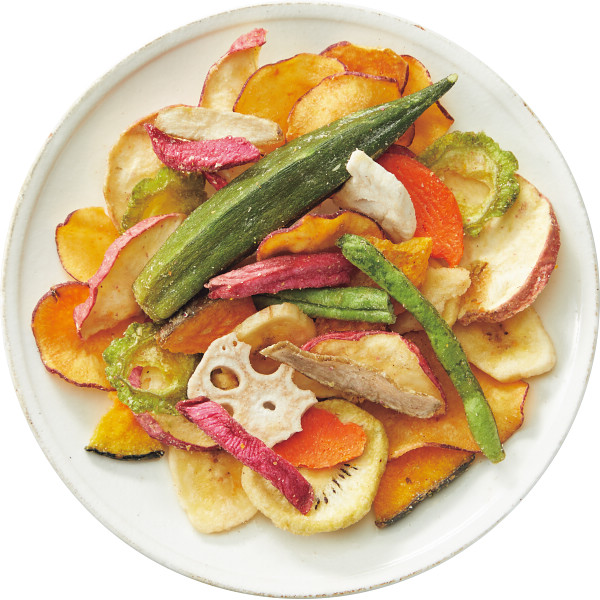 乳酸菌入り　野菜果物チップスのサムネイル画像1