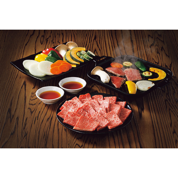 国産黒毛和牛ロース焼肉用（笠原将弘監修肉たれ付）のサムネイル画像1