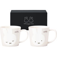 ミッフィー　ホワイトフェイスペアマグ