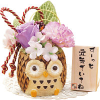 長寿福ろう（プリザーブドフラワー） パープル 