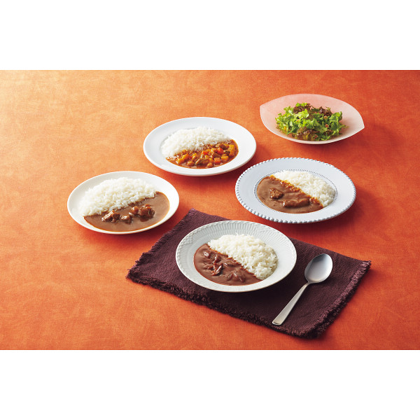 新宿中村屋　プチカレー＆ハヤシセットのサムネイル画像1