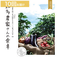 産地直送・野菜カタログギフト　知多農家さんの食卓　１０回お届けコース　送料無料