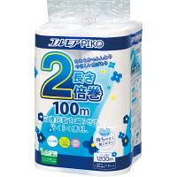エルモアピコ２倍巻トイレットロール　１２ロール シングル 
