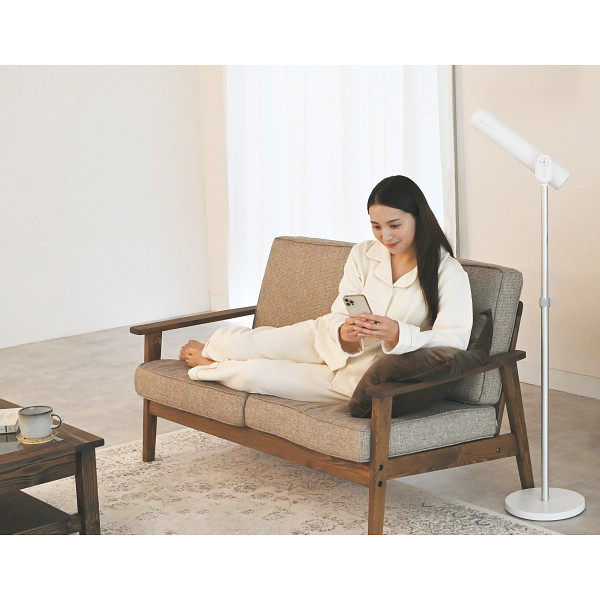 ＢＩＳＡＲＡＬｉｇｈｔ　ハンズフリースタンドヘアドライヤー ホワイトのサムネイル画像1