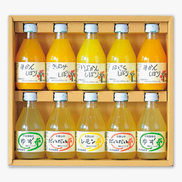 伊藤農園　１００％ピュアジュース＆ドリンクセットのサムネイル画像1