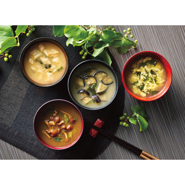 フリーズドライ　おみそ汁＆たまごスープ（２０食）のサムネイル画像1
