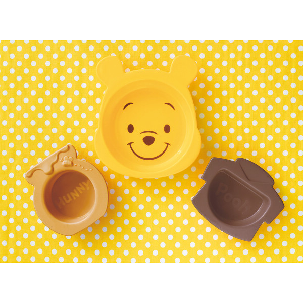 アイコンランチプレート くまのプーさん×イエローのサムネイル画像3