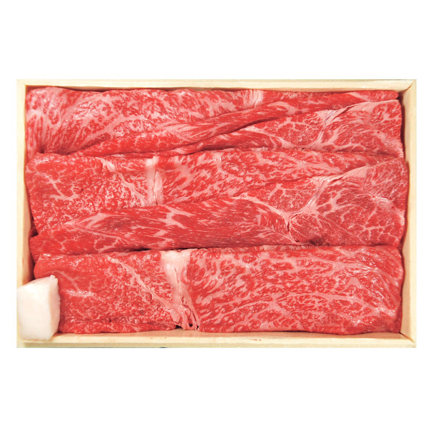【父の日専用】モリタ屋　国産黒毛和牛　モモ　すき焼き用（３５０ｇ）のサムネイル画像1