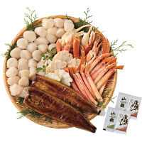 ずわいがにとうなぎとほたてセット（計１．３ｋｇ）