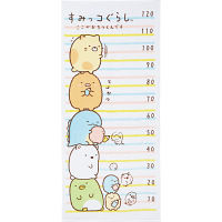 すみっコぐらし身長が計れるバスタオル