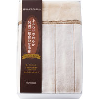 ｎｉｓｈｉｋａｗａ　衿付ふっくら合わせ毛布