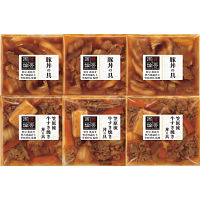「賛否両論」　笠原流牛すき焼き丼＆豚丼の具ギフト