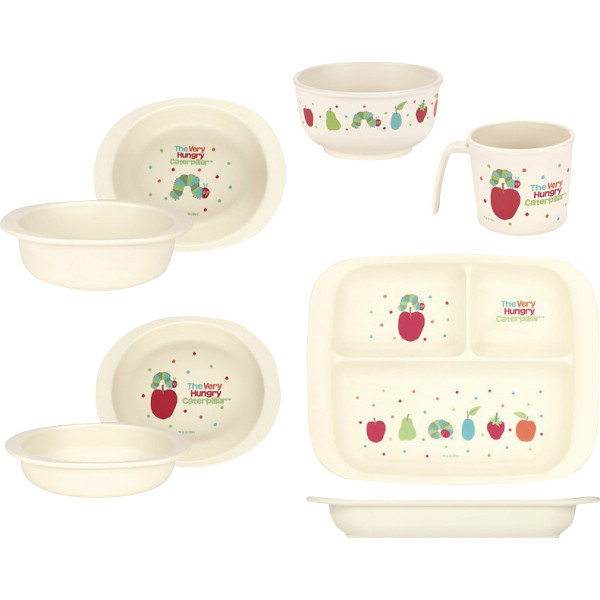 はらぺこあおむし　ベビー食器セットのサムネイル画像1