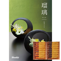 ヨックモック＆カタログギフト　瑠璃（山茶花）セット