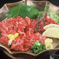熊本「菅乃屋」鮮馬刺し霜降ローススライス