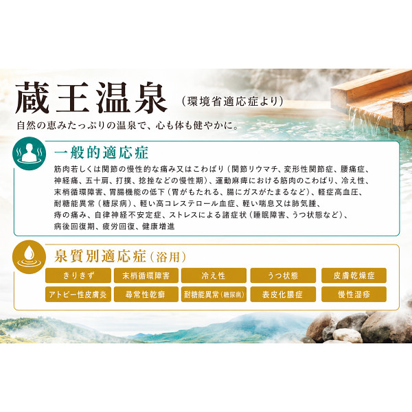 蔵王温泉　温泉ギフト　温泉宅配　名湯をご自宅で（２ｌ×６本）送料無料のサムネイル画像2