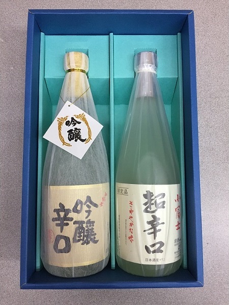 島田酒造　小富士・吟醸辛口　各７２０ｍｌセット